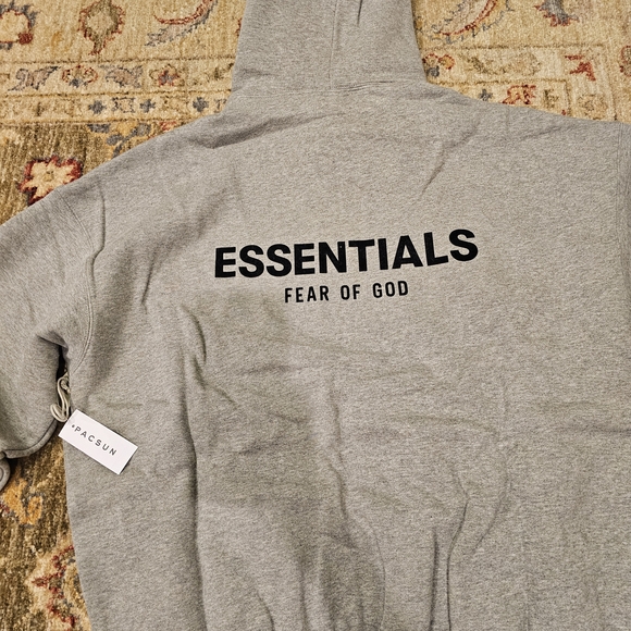 Fear Of God Essentials Men's Pullover Hoodie - Picture 4 of 5